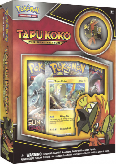 Karetní hra Pokémon TCG - Pin Collection (Tapu Koko)