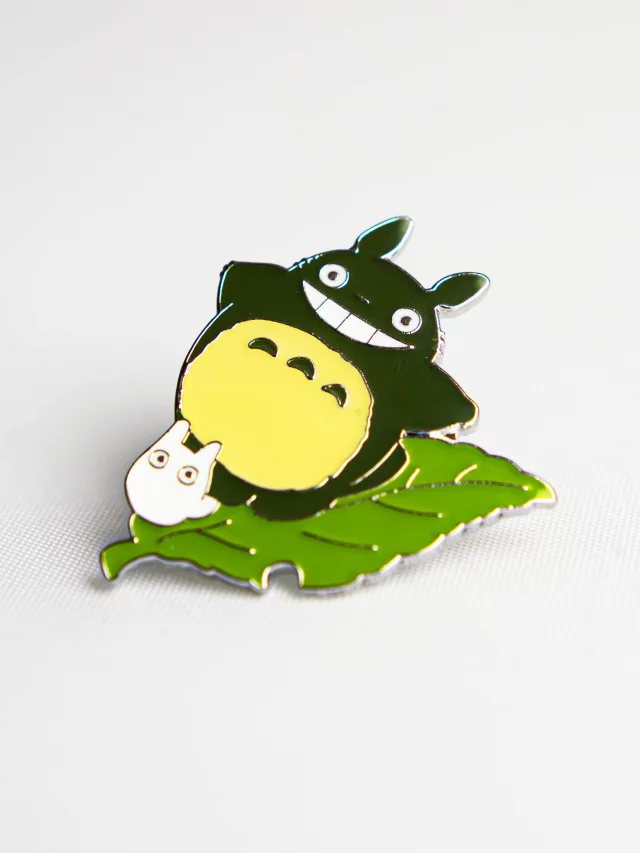 Odznak Ghibli - Totoro Leaf (My Neighbor Totoro)