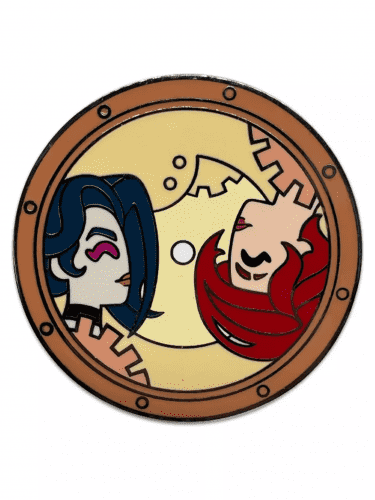 Odznak League of Legends: Arcane - Vi & Jinx Record Pin (Youtooz)