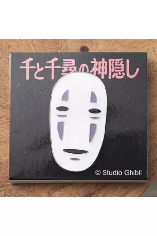 Odznak Spirited Away - No Face Close-up - Ghibli