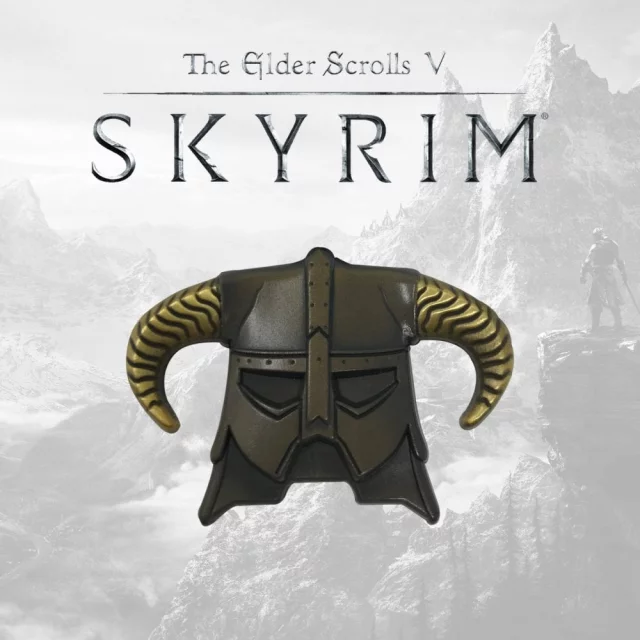 Odznak The Elder Scrolls V: Skyrim - Dragonborn Helmet (limitovaná edice)