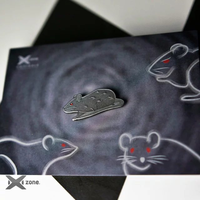 Odznak Xzone Originals - Morová krysa