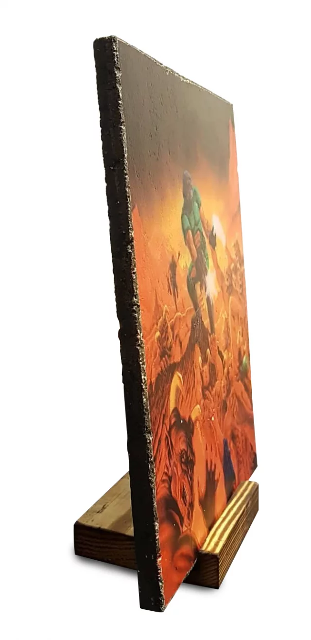 Plakát Doom - Retro (Stone Slab)