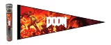 Vlajka na zeď Doom - Key Art