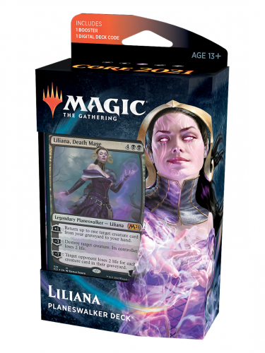 Karetní hra Magic: The Gathering Core 2021 - Liliana (Planeswalker Deck)