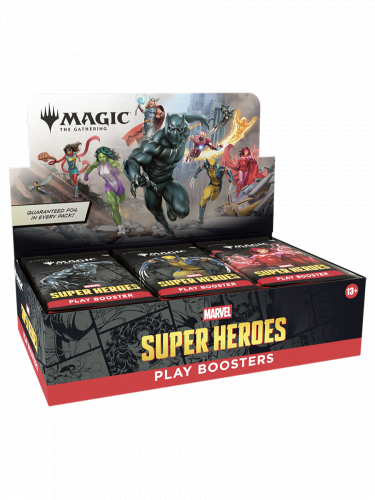 Karetní hra Magic: The Gathering Marvel Super Heroes - Play Booster Box (30 boosterů)