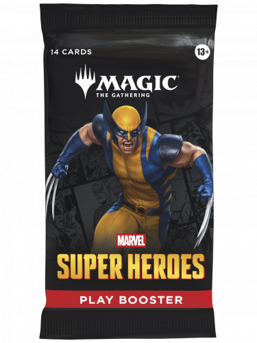Karetní hra Magic: The Gathering Marvel Super Heroes - Play Booster (14 karet)