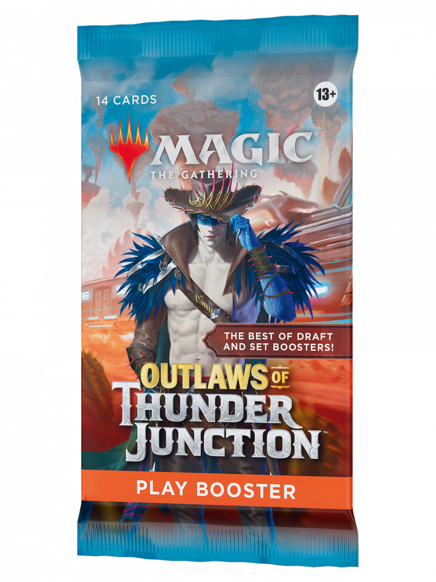 Blackfire Karetní hra Magic: The Gathering Outlaws of Thunder Junction - Play Booster (14 karet)