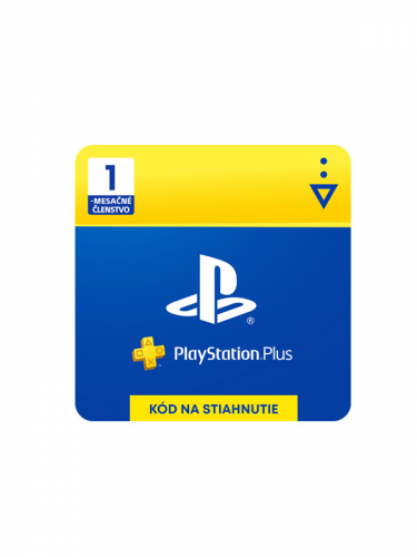 PlayStation Plus 1 měsíc – Dárková karta [pro SK účty] (PS DIGITAL) (PS4)