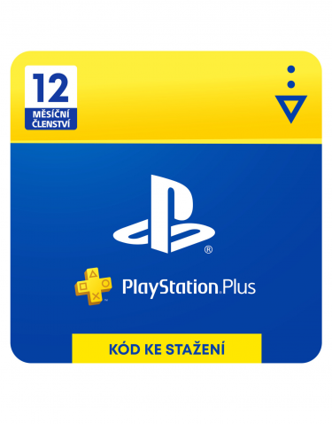 PlayStation Plus 12 měsíců – Dárková karta [pro CZ účty] (PS4 DIGITAL) (PS4)