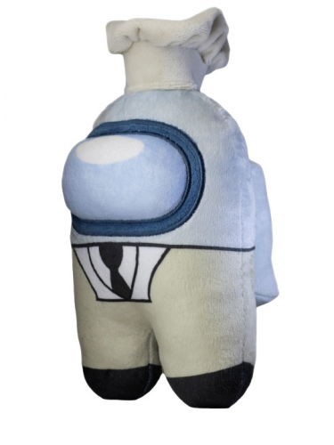 Plyšák Among Us - Plush Buddies (bílý s čepicí)