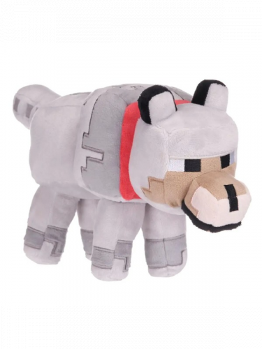 Plyšák Minecraft - Wolf (26 cm)