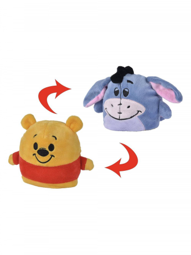 Plyšák Winnie the Pooh - Pooh with I-Aah (oboustranný plyšák)
