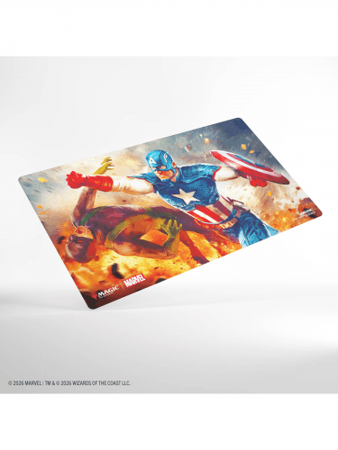 Herní podložka Gamegenic - Marvel Super Heroes - Captian America, Super-Soldier