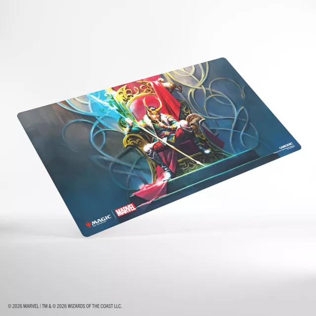 Herní podložka Gamegenic - Marvel Super Heroes - Loki Laufeyson - MTG: Marvel Super Heroes