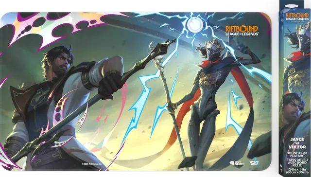 Herní Podložka Riftbound TCG - Jayce vs Viktor - Riftbound TCG: Vendetta
