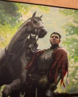 Podložka pod myš Kingdom Come: Deliverance II - Keyart Jindra a Vořech v lese