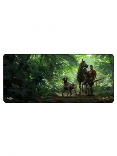 Podložka pod myš Kingdom Come: Deliverance II - Keyart Jindra a Vořech v lese
