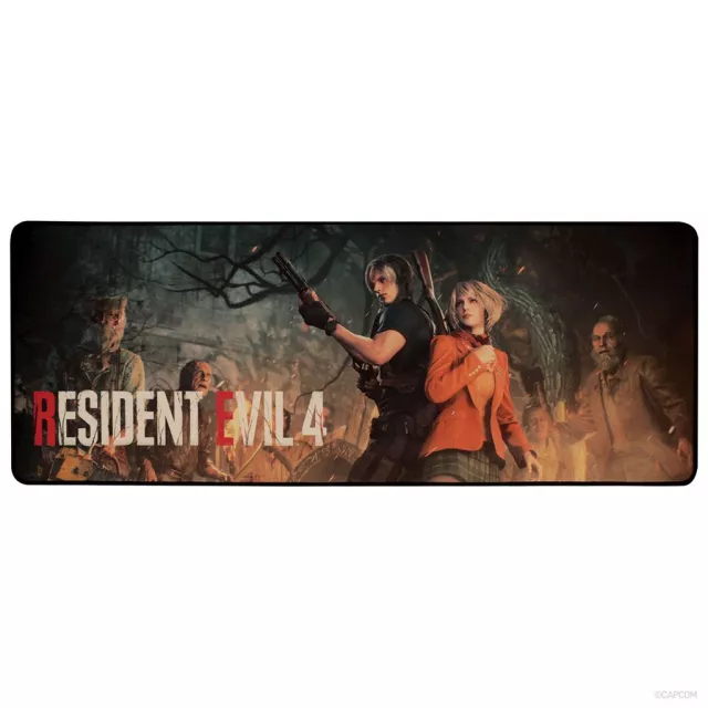 Podložka pod myš Resident Evil 4 - Leon & Ashley + podtácek - Herní podložka