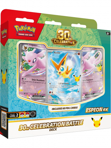 Karetní hra Pokémon TCG: 30th Celebration - Battle Deck: Espeon ex