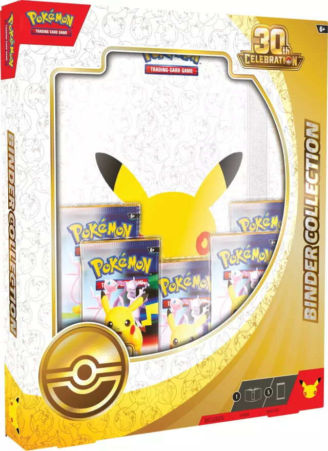 Karetní hra Pokémon TCG: 30th Celebration - Binder Collection - Sběratelská karetní hra TCG