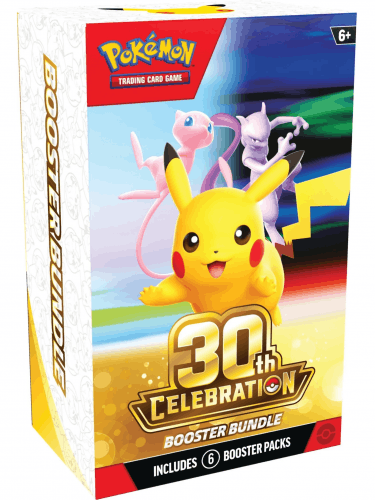 Karetní hra Pokémon TCG: 30th Celebration - Booster Bundle (6 boosterů)