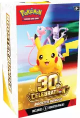 Karetní hra Pokémon TCG: 30th Celebration - Booster Bundle (6 boosterů) - Sběratelská karetní hra TCG
