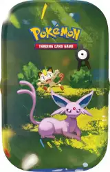 Karetní hra Pokémon TCG: 30th Celebration - Mini Tin Espeon & Meowth - Sběratelská karetní hra TCG