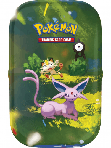 Karetní hra Pokémon TCG: 30th Celebration - Mini Tin Espeon & Meowth