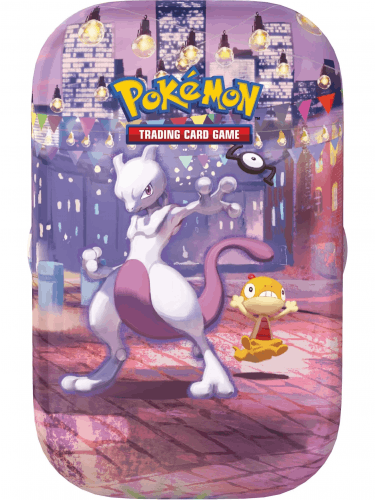Karetní hra Pokémon TCG: 30th Celebration - Mini Tin Mewtwo & Psyduck