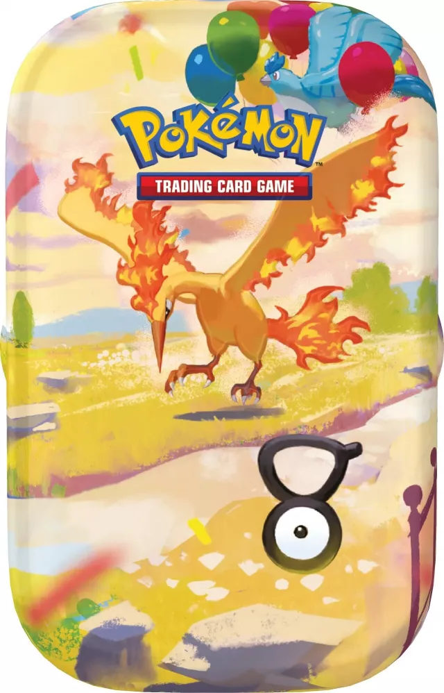 Karetní hra Pokémon TCG: 30th Celebration - Mini Tin Moltres & Articuno - Sběratelská karetní hra TCG