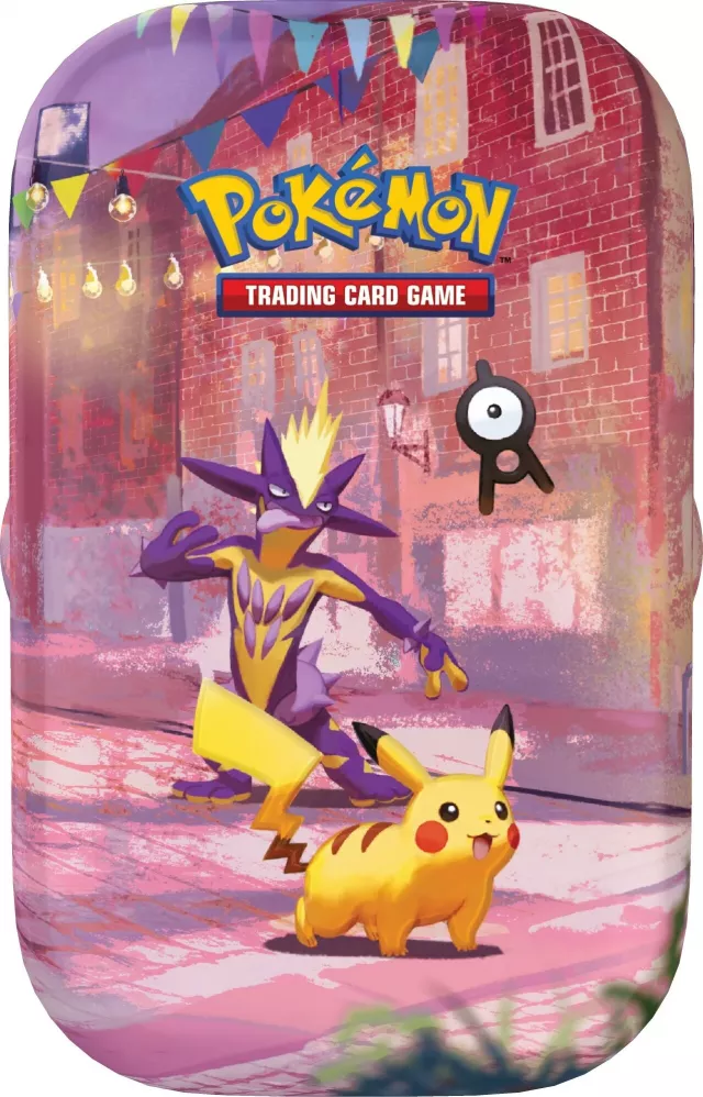 Karetní hra Pokémon TCG: 30th Celebration - Mini Tin Pikachu & Toxtricity - Sběratelská karetní hra TCG