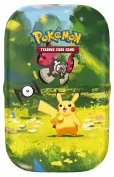 Karetní hra Pokémon TCG: 30th Celebration - Mini Tin Pikachu & Vivillo - Sběratelská karetní hra TCG