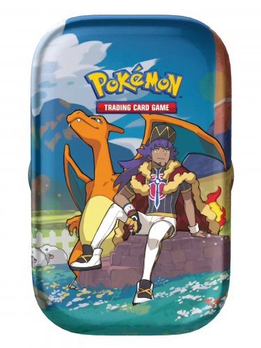 Karetní hra Pokémon TCG - Crown Zenith Mini Tin: Leon & Charizard