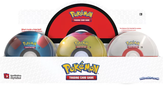 ZRUŠENO Karetní hra Pokémon TCG - PokéBall Tin (náhodný výběr)