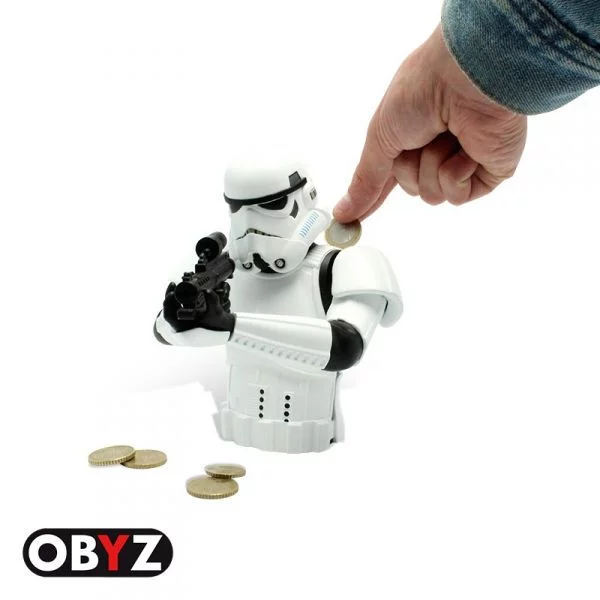 Busta (Obyz) Stars Wars: Stormtrooper (pokladnička)