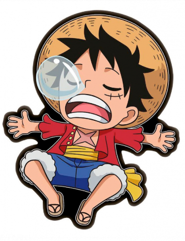 Polštář One Piece - Monkey D. Luffy 3D