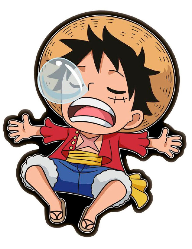 Ociostock Polštář One Piece - Monkey D. Luffy 3D