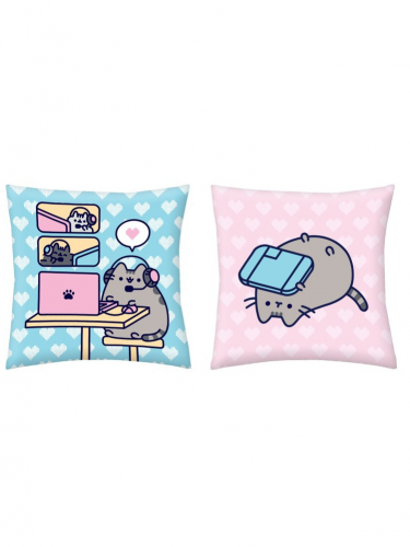 Polštář Pusheen - Laptop