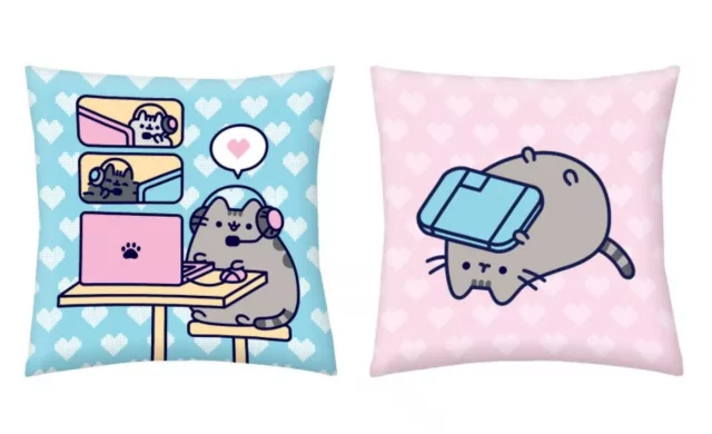 Polštář Pusheen - Laptop