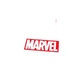 Povlečení Marvel - Logo (bílé)