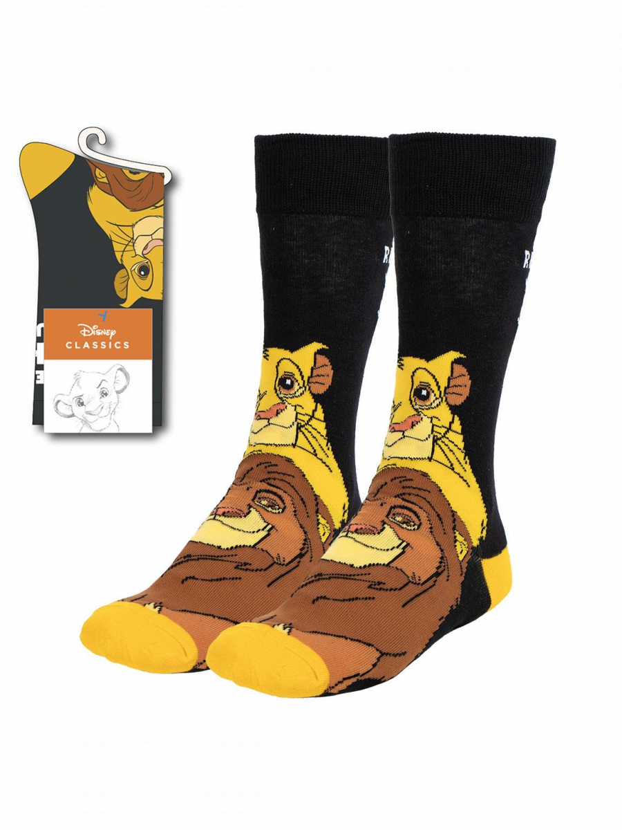 Cerdá Ponožky Lion King - Simba & Mufasa (velikost 38/45)