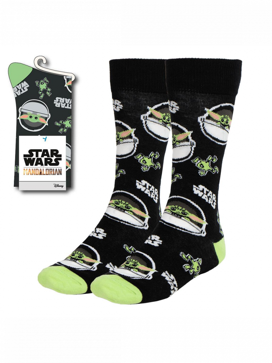 Cerdá Ponožky Star Wars: The Mandalorian - Baby Yoda Pod (velikost 38/45)