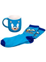 Dárkový set Sonic - hrnek a ponožky