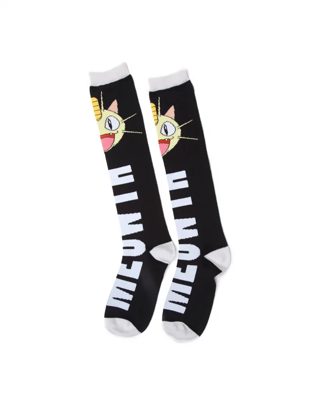 Ponožky dámské Pokémon - Meowth (podkolenky)