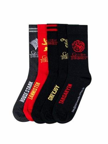 Ponožky Game of Thrones (5 párů)