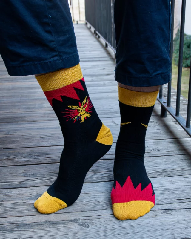 Ponožky Kingdom Come: Deliverance II - Zajíci (velikost 36/40)