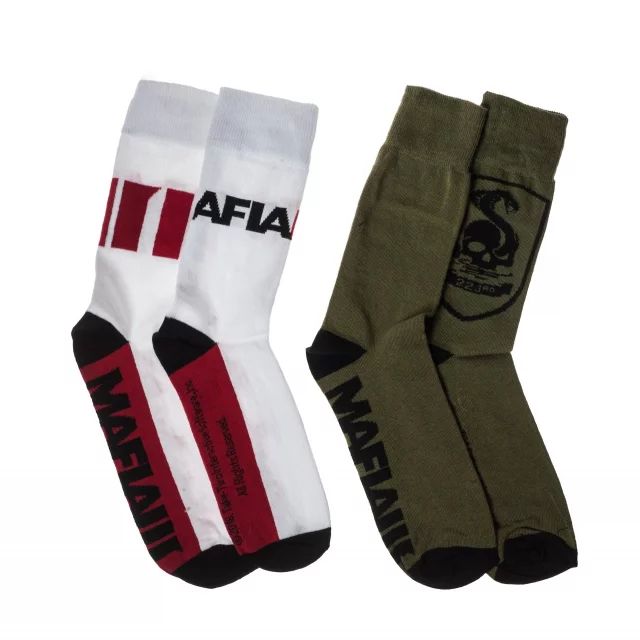 Ponožky Mafia III - Military a Logo balíček