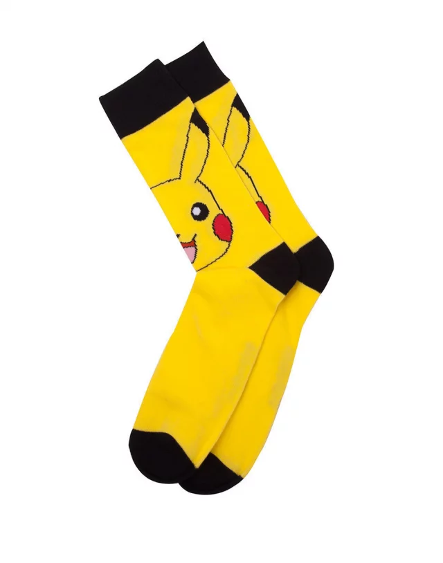 Ponožky Pokémon - Pikachu Crew (vel. 39/42)