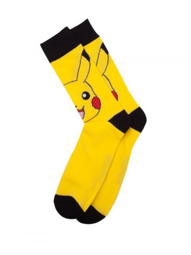 Ponožky Pokémon - Pikachu Crew (vel. 43/46)